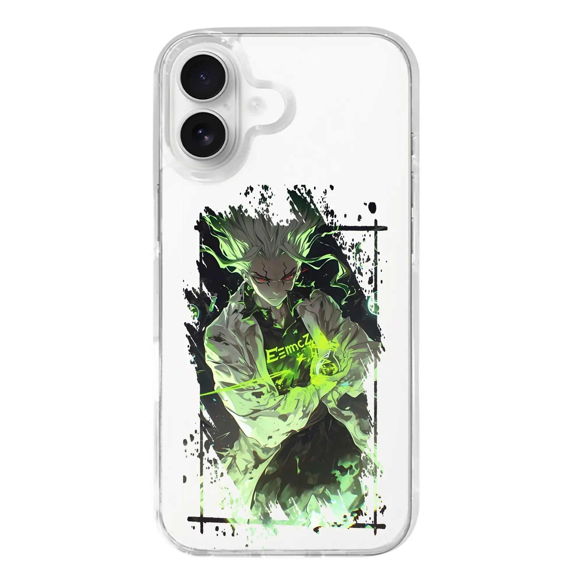 ドクターストーン グッズ,石神千空 - iPhone 17シリーズ 透明スマホケース – 薄型・耐衝撃・精密フィット保護カバー